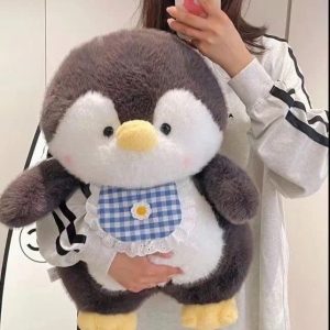 Bedivar gấu bông nhồi bông chim cánh cụt dễ thương 40cm 60cm Quà tặng ngày trẻ em Đồ chơi