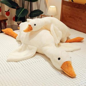 gấu bông vịt trắng dài 1m2